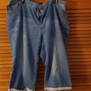 Women's plus size capris